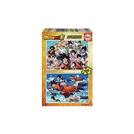 PUZZLE 2x100 DRAGON BALL DE 6-8 AÑOS EDUCA BORRAS 18214