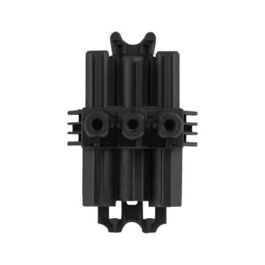 Bachmann 375.107 Bloque Terminal Wieland GST18, 1 Entrada / 2 Salidas con Posibilidad de Montaje, Color Negro