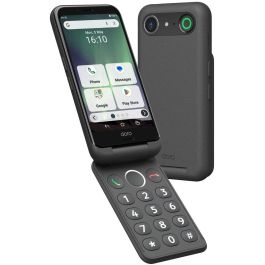 Doro A20 Smartphone Android 14, 4.5" IPS, 4GB RAM, 64GB Almacenamiento, Cámara 13MP, Grafito