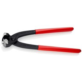 Knipex Alicates de Orejetas con Corte Lateral, Plástico Rojo, 220 mm, Mango Ergonómico, 10 99 I220