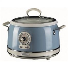 Ariete 2904/05 Olla Arrocera Multifunción 10 Tazas, Cocción Lenta, Mantener Caliente 24h, Vapor, Risotto, Tapa Vidrio, Azul Vintage Precio: 65.88999945. SKU: B1FMVW7D6S