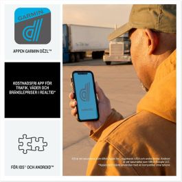 Garmin dezl LGV820 Navegador GPS para Camiones con Pantalla Táctil de 8" Rutas Personalizadas y Aparcamiento
