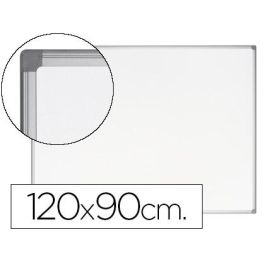 Pizarra Blanca Bi-Office Earth-It Magnetica De Acero Vitrificado Marco De Aluminio 120 X 90 cm Con Bandeja Para