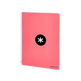 Cuaderno Espiral Liderpapel A4 Micro Antartik Tapa Dura 80 H 100 gr Cuadro 5 mm Sin Bandas 4 Taladros Color Coral Precio: 5.99085278. SKU: B1BXRDGN67