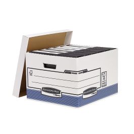 Fellowes Contenedor De Archivos Folio System Azul-Blanco