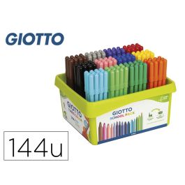 Giotto Rotuladores Turbo Color Surtidos Schoolpack 144 Ud