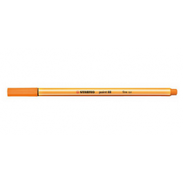 STABILO Rotulador Point 88 punta fieltro fina trazo 0,4mm naranja STABILO Rotulador Point 88 punta fieltro fina trazo 0,4mm naranja