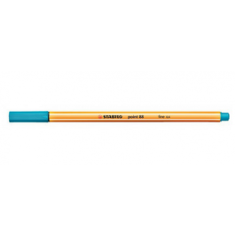 STABILO Rotulador Point 88 punta fieltro fina trazo 0,4mm turquesa STABILO Rotulador Point 88 punta fieltro fina trazo 0,4mm turquesa