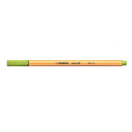 STABILO Rotulador Point 88 punta fieltro fina trazo 0,4mm verde prado STABILO Rotulador Point 88 punta fieltro fina trazo 0,4mm verde prado