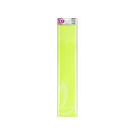 Papel Crespon Liderpapel 50 cm X 2,5 M 34 gr-M2 Amarillo Fluorescente