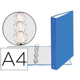 Carpeta De 4 Anillas 30 mm Redondas Exacompta Din A4 Carton Forrado Azul Claro Precio: 2.78999985. SKU: B1FHMPFEWK