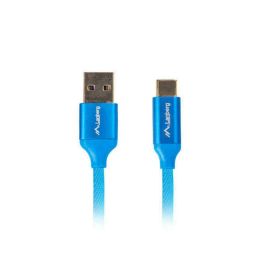 Cable USB A a USB C Lanberg Quick Charge 3.0 Azul Precio: 4.49999968. SKU: S5607622