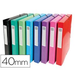 Carpeta Proyectos Carton Compacto Exacompta Din A4 Lomo 40 mm 600 gr-M2 Colores Surtidos 8 unidades Precio: 40.59000055. SKU: B15X8X8363