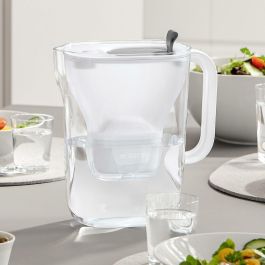 Estilo de filtrado de Brita CARAFE XL Gray (3.6L) incluyó 1 cartucho de filtro Maxtra Pro All-in-1