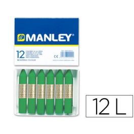 Lapices Cera Manley Unicolor Verde Primavera N.25 Caja De 12 Unidades Precio: 2.50000036. SKU: B15JCJSY99