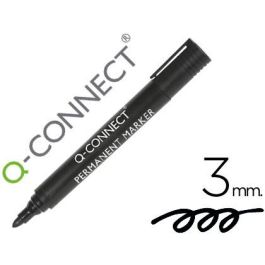 Rotulador Q-Connect Marcador Permanente Negro Punta Redonda 3 mm 10 unidades Precio: 5.79000004. SKU: B1BTKFM7HK