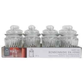 Home Deco Factory Bombonera de Vidrio/Cristal con Diámetro de 7,5 cm para Decoración Hogar Home Deco Factory Bombonera de Vidrio/Cristal con Diámetro de 7,5 cm para Decoración Hogar