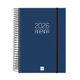 Agenda Anual (2026) Catalan Finocam Espiral Opaque Espiral Tapa Pp Con Goma E10 155X212 D/P Blau Precio: 14.49999991. SKU: B1827TEK26