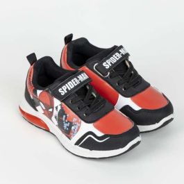 Cerdá T027 Deportiva Spiderman con Luces Suela PVC Talla 27 Rojo