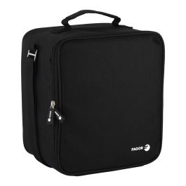 Fagor Bolsa Porta Alimentos Tappy Max con Tuppers, Material Semi-Rígido, Aislante Frío/Calor, Incluye 2 Contenedores Herméticos, 20x14,5x26cm