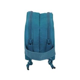 Safta Portatodo Blackfit8 Doble Azul, Portatodo Escolar Niños 3 Años, Español