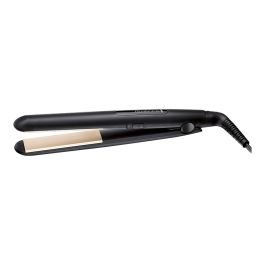 Remington Plancha de Pelo Cerámica Slim S1510, Placas Extra-Largas de Turmalina con Teflón, 220°C, Calentamiento Rápido 30s, 2 Ajustes, Negro con Placas Doradas Precio: 16.78999993. SKU: S6503666