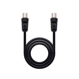 Nanocable 10.26.0202 Cable Coaxial 3C-2V para Antena TV 9.5mm Macho Hembra 75 Ohm 1.8m Negro Precio: 4.49999968. SKU: S7812781