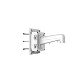 Hikvision Soporte para Poste Vertical de Aluminio y Acero para Cámaras Domo PTZ con Caja de Conexiones Blanco Precio: 91.50000035. SKU: B1GA643KL7