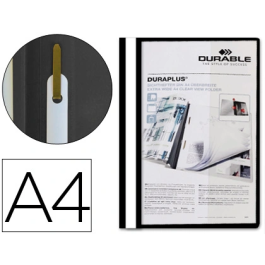 Durable Carpeta Duraplus DIN A4 con Fastener Negro Precio: 1.88999943. SKU: BIX142579-01