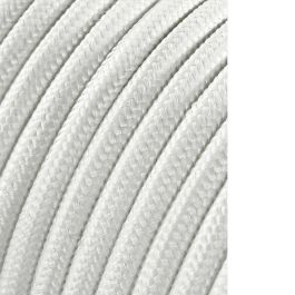 Carrete cable cordón tubular h03vv-f 2 x 0,75 mm² blanco, 5 m