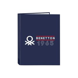 Carpeta de anillas Benetton Varsity Azul marino A4 26.5 x 33 x 4 cm Precio: 4.49999968. SKU: B1GX5GQQWV