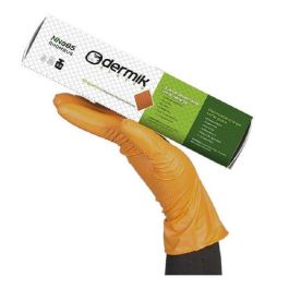 Tomas Bodero T/Guante Talla M-8 Guante Desechable Nitrilo Acabado Diamante Naranja Talla M-L Dispensador 50 Unidades Precio: 13.50000025. SKU: B1AVHWDVAR