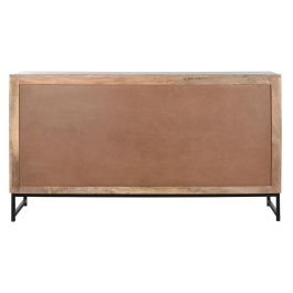 Buffet Indio DKD Home Decor Natural Plateado 38 x 80 x 150 cm