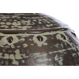 DKD Home Decor Lámpara Sobremesa Cobre Beige 40 x 55 x 40 cm