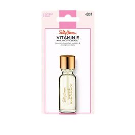 Sally Hansen VITAMIN E Aceite para Uñas y Cutículas 13.3 ml - Hidratación y Fortalecimiento