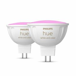 Philips Hue PHI1708426748728 Bombilla Conectada MR16 Luz Blanca y Colores, Bluetooth, Pack 2, Control por App y Voz Precio: 124.50000002. SKU: B158AQZECF