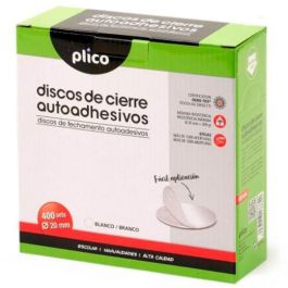 Plico Discos De Cierre Textil Autoadhesivo Ø20 mm - Caja 400 Discos - Blanco Precio: 27.89000027. SKU: B12VRHZXNG