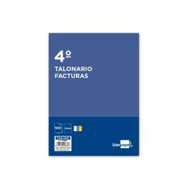 Talonario Liderpapel Facturas Cuarto Original 116 Con I.G.I.C. 10 unidades