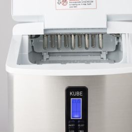 Máquina de hielo H.KoeNIG Kube - KB15 - 3.3 L - 3 tamaños de cubitos de hielo - Gris