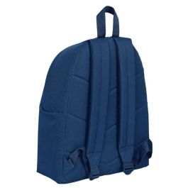 Safta Mochila Basic Marino 33x42x15cm Azul Marino