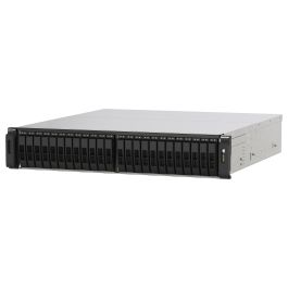 QNAP TS-h2490FU-7302P-128G NAS All-Flash 24 Bayas U.2 (2U) - Procesador AMD EPYC 7302P 16C/32T, 128 GB DDR4 RAM, 2x2.5GbE + 4x25GbE SFP28, RAID ZFS, QuTS hero