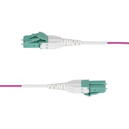 Cable USB Startech OM4RLCLC1M 1 m Violeta