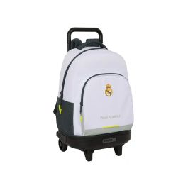 Safta Mochila Gde. C/Ruedas Compact Extraible Real Madrid Equipación 25-26
