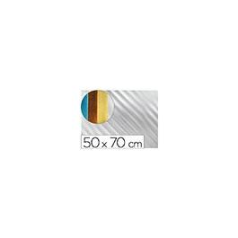 Goma Eva Liderpapel 50x70 cm Espesor 2 mm Metalizada Plata 10 unidades