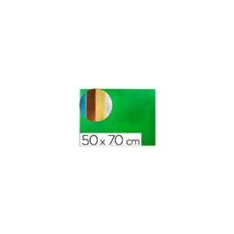 Goma Eva Liderpapel 50x70 cm Espesor 2 mm Metalizada Verde 10 unidades