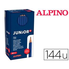 Alpino Lápiz De Grafito Junior Hb-2 Con Cabecilla Hb Economy Pack De 144 Unidades