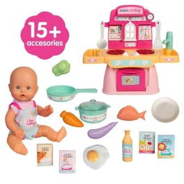 Nenuco Muñeco Cocinita Mágica 30 cm con 10 Accesorios, Edad +3 años Nenuco Muñeco Cocinita Mágica 30 cm con 10 Accesorios, Edad +3 años