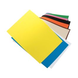 Goma Eva Liderpapel 50x70 cm 60 gr-M2 Espesor 1,5 mm Colores Surtidos 10 unidades