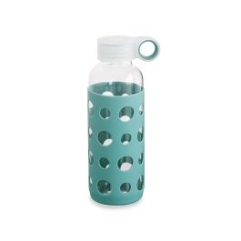 Botella Transporte Vidrio con Funda Sili Quidate Quid 0,4 L (12 Unidades)