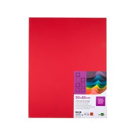 Cartulina Liderpapel 50x65 cm 180 gr-M2 Rojo Navidad Paquete De 25 Hojas